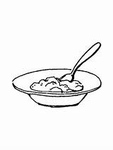 Oatmeal Coloring Pages sketch template