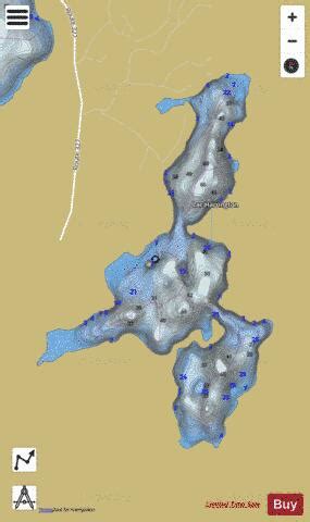 Lac Harrington Fishing Map | Nautical Charts App