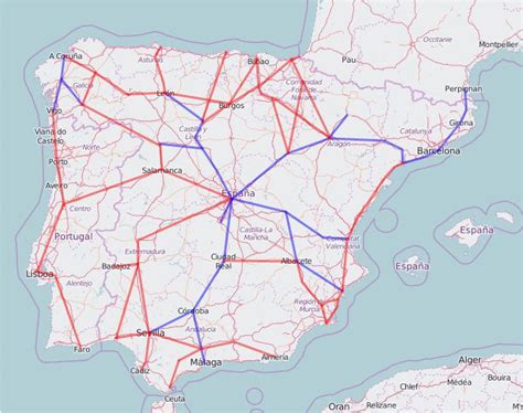 High Speed Train Spain Map | secretmuseum