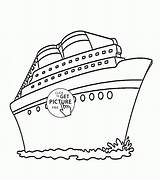 Carnival Cruise Ship Coloring Pages sketch template
