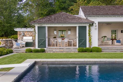 Pool House - Farmhouse - Pool - New York - by HOBBS INC | Houzz