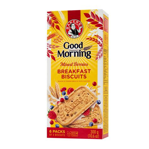 Bakers Good Morning Breakfast Biscuits Mixed Berries 6 x 50 g | Woolworths.co.za