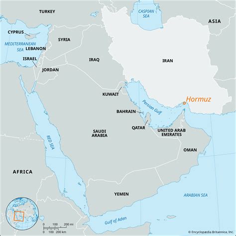 Hormuz | Island, Map, & History | Britannica