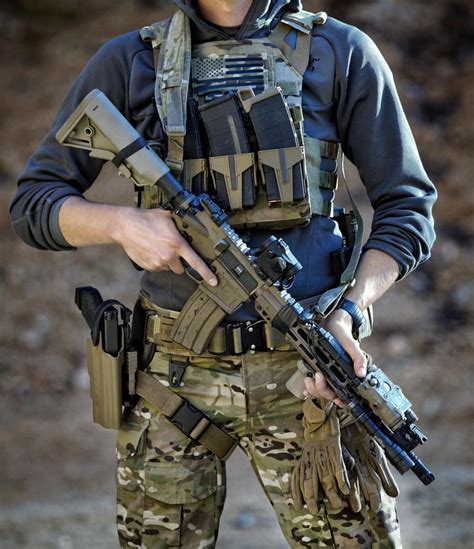Multi cam AR-15 5.56/.223 Tactical Gear Loadout, Tactical Equipment, Tactical Survival, Tactical ...