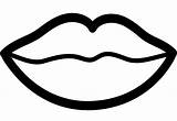 Lips Coloring Pages sketch template