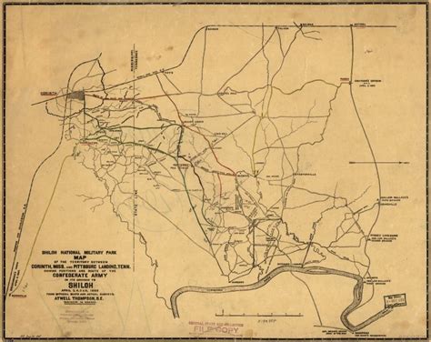 Deeply Zoomable: Map of the territory between Corinth, Miss. and Pittsburgh Landing, Tenn ...