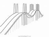 Mackinac Bridge Coloring Page Pages sketch template
