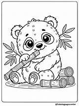 Free Printable Panda Coloring Pages sketch template