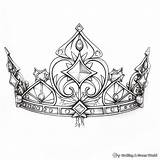 Tiara Coloring Pages  Free & Printable sketch template
