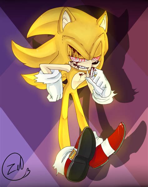 Fleetway Sonic by zeldaprincessgirl100 on DeviantArt