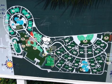 Resort Map - Picture of Melia Peninsula Varadero, Varadero - TripAdvisor