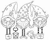 Gnome Coloring Pages  Free Printable sketch template