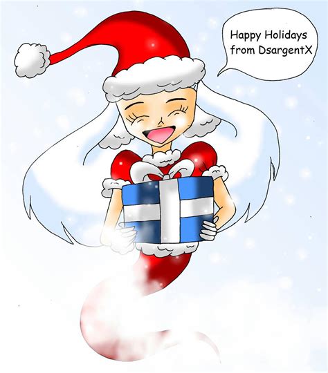 Snow-flurry the Christmas Genie by David3X on DeviantArt