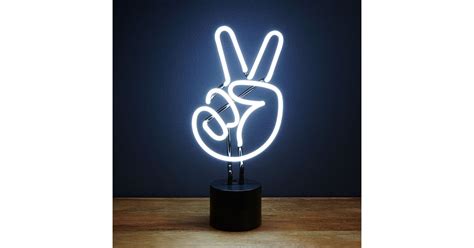 Neon Peace Sign Light | Gifts For Teens | POPSUGAR Family Photo 52