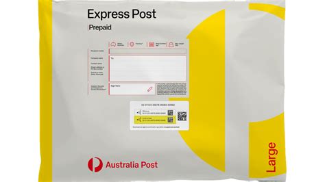 australia post prepaid envelopes