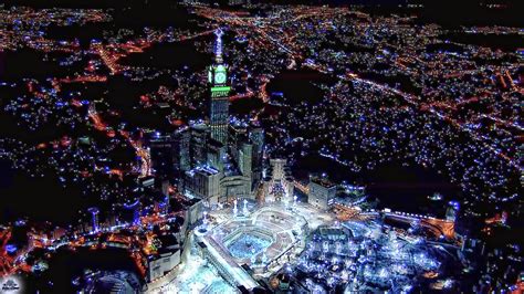 Mecca at Night - Islamic Finder - Lectures Khutbas