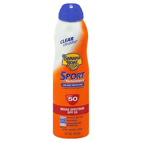 Banana Boat Ultra Mist Sport SPF 50 Sunblock Spray 6 fl oz | Shop Your Way: Online Shopping ...