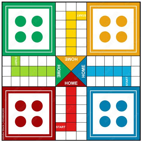 Ludo board game vector illustration design Stock Vector | Adobe Stock