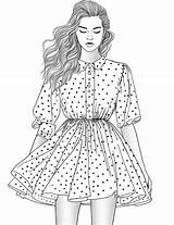 49 Stunning Dress Coloring Pages For Kids And Adults  Our Mindful Life sketch template