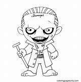 Joker Coloring Pages Printable For Free Download sketch template
