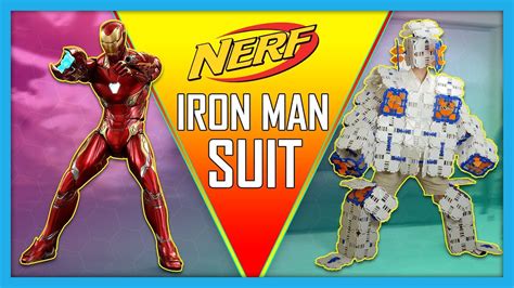 Nerf Iron Man Suit! (BTS) - YouTube