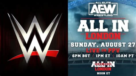 Current WWE Star Reacts To Title Change At AEW All In London Wembley ...