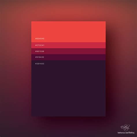 Inspiration - Des palettes de couleurs pour vos prochains projets web - #Olybop