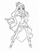 Lolirock Coloring Pages sketch template