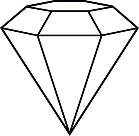 Diamond Line Art - Shape Inspiration | Diamond Hat | Pinterest | Search ...