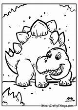 Coloring Dinosaur Iheartcraftythings Sketch Page sketch template