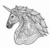 Unicorn Coloring Page To Print  Pages For Kids sketch template
