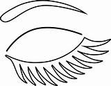 Eyelash coloring Page  ColouringPages sketch template