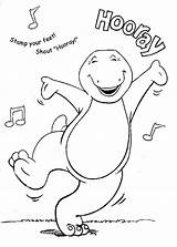 Barney The Dinosaur Coloring Pages  Coloring Home sketch template