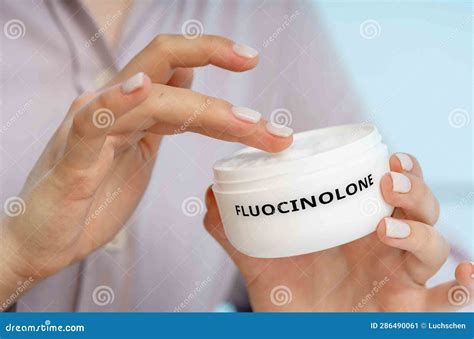 Fluocinolone Medical Cream stock image. Image of used - 286490061