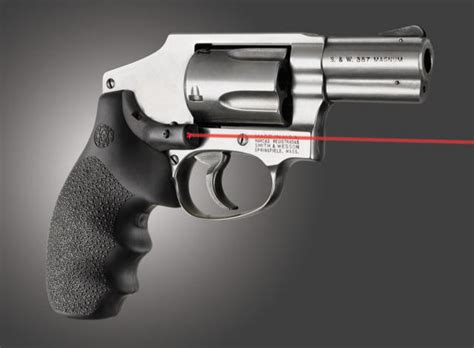 Hogue LE Laser Grips - S&W J Frame