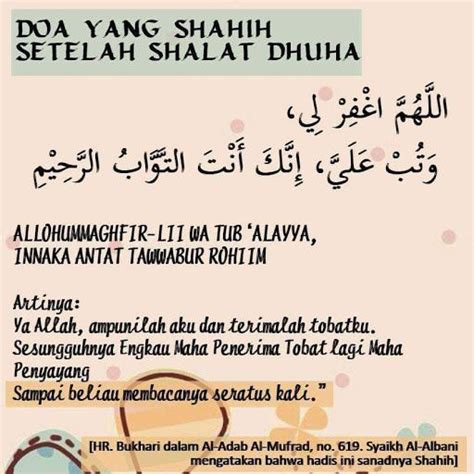 Solat Dhuha Islamic Inspirational Quotes Solat Words Quotes - Riset