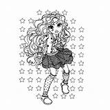 Moxie Girlz Coloring Pages Sketch Page sketch template
