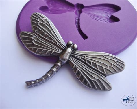 Dragonfly Mold silicone Molds Nature Woodland Steampunk Polymer Clay Resin Fondant - Etsy