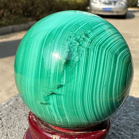 428G Natural Malachite Quartz Sphere Crystal Ball Decoration Collection Gift | eBay