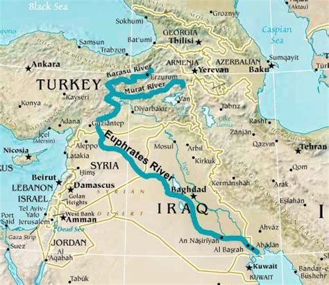 Image result for euphrates river map | DEFCON | Pinterest