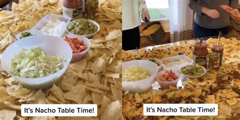 nacho bar ideas on table - Brittny Pak