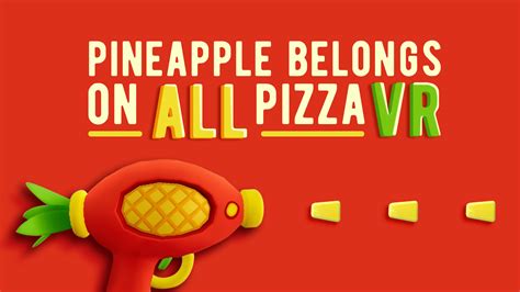 Pineapple belongs on ALL pizza VR by Ørjan Lopez