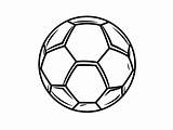 Soccer Ball Coloring Page For Download  Coloring sketch template