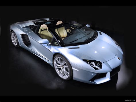 2014 Lamborghini Aventador LP 700-4 Roadster Azzurro Thetys - Front ...