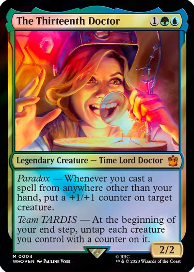 Doctor Who Visual Spoiler - MtG Spoiler