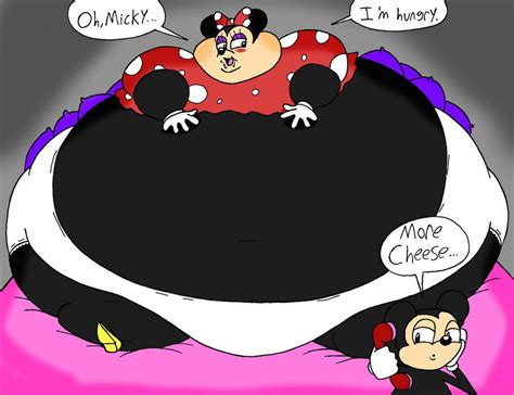 Minnie Mouse feedee by Robot001 on DeviantArt