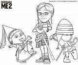 Despicable me coloring Pages Download And print For Free sketch template