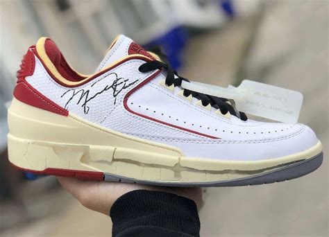 In-Hand: Off-White x Air Jordan 2 Low 'Varsity Red' - Sneaker Freaker