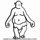 Ogre Coloring Pages For Kids  Free To Print sketch template
