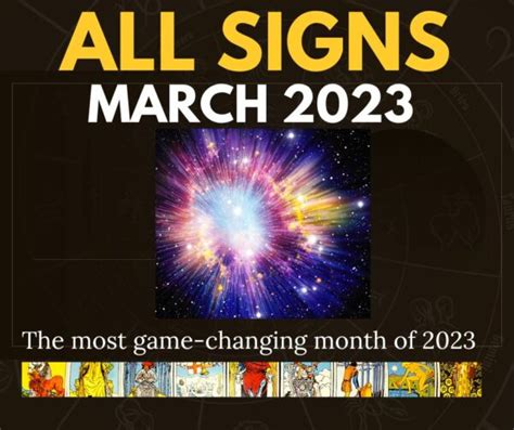 Your March 2023 Tarot Horoscope For All Zodiac Signs